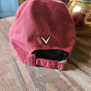 Callaway Golf Hat Baseball Cap red Adjustable Cotton OSFA